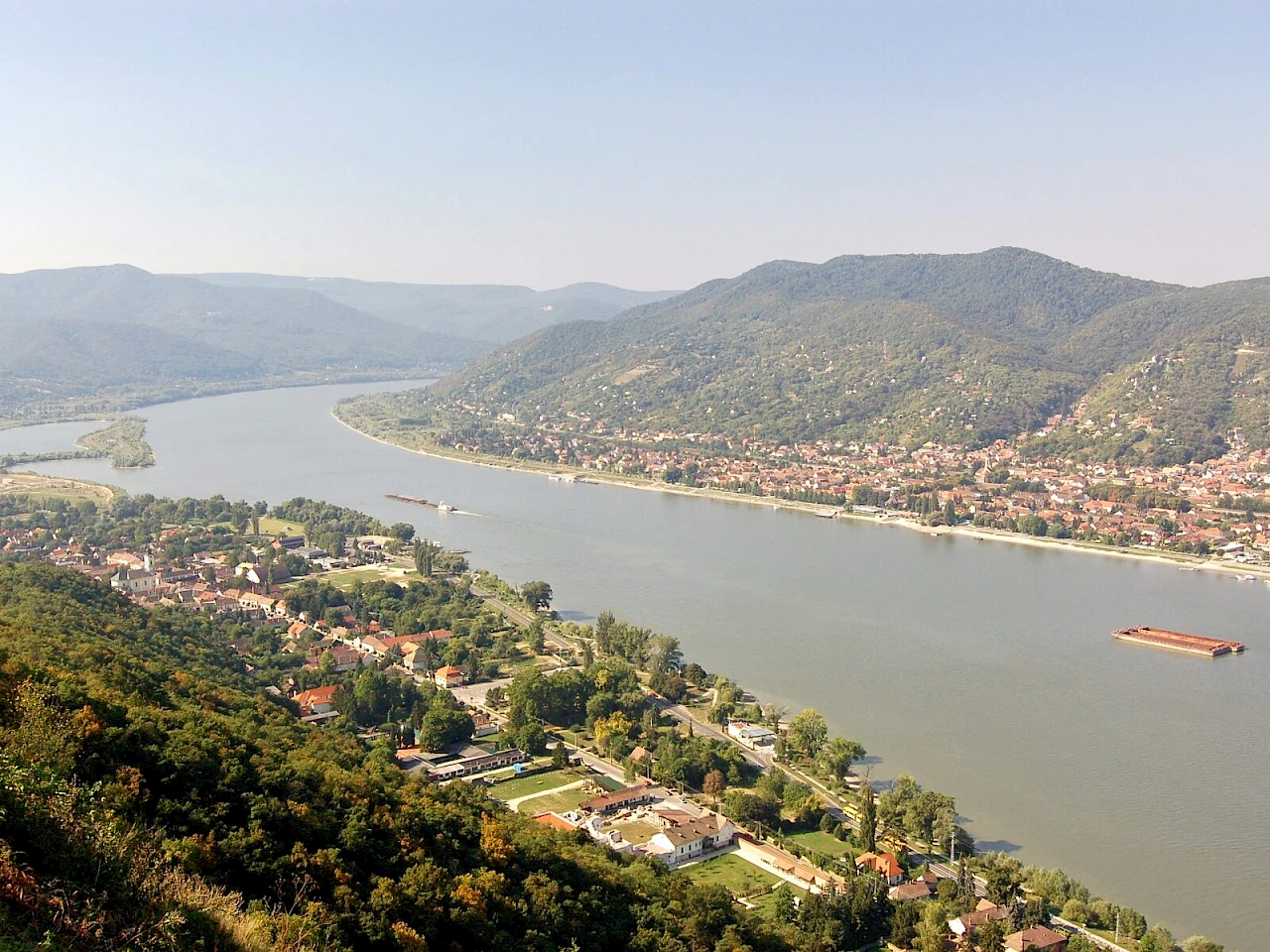 Il panorama dell’Ansa del Danubio dalla fortezza di Visegrád